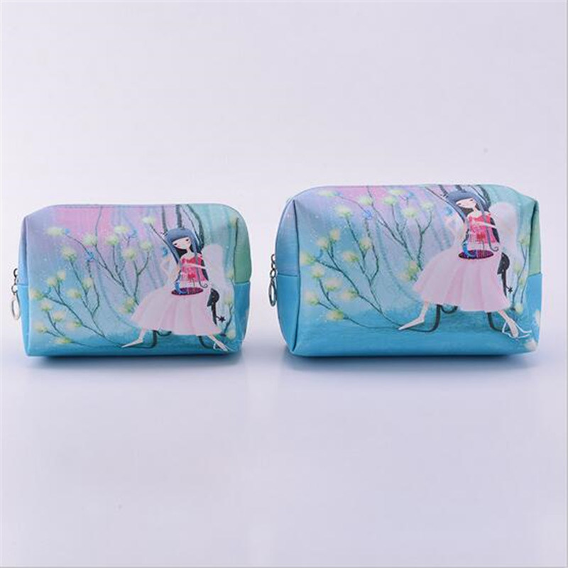 Korean Cartoon Hand Bag Fashion Cute Waterproof Cosmetic Bag (GB#A-104)