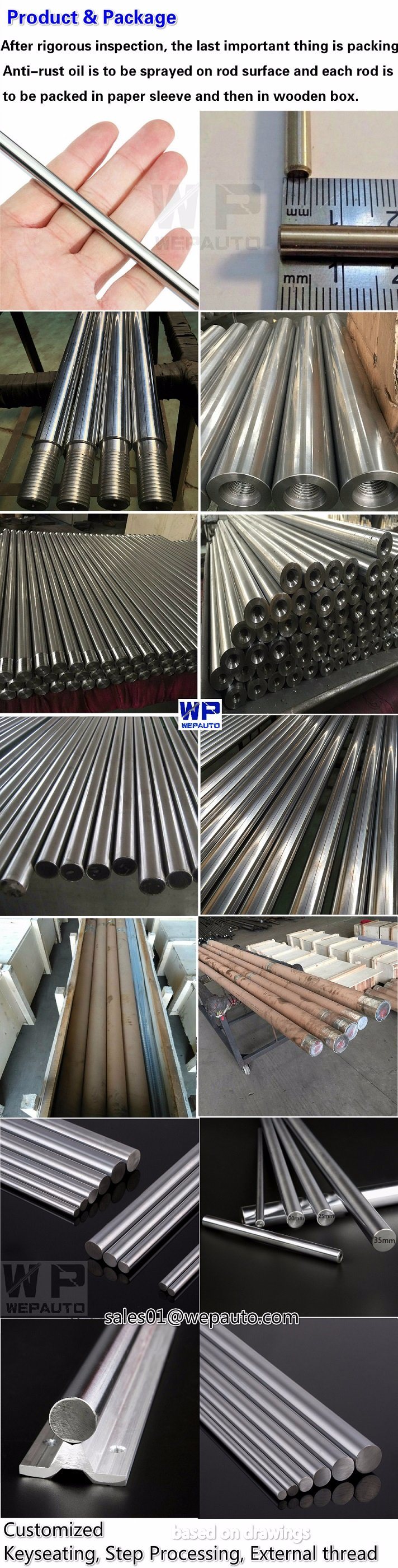 Hard Chrome Plated Steel Bars