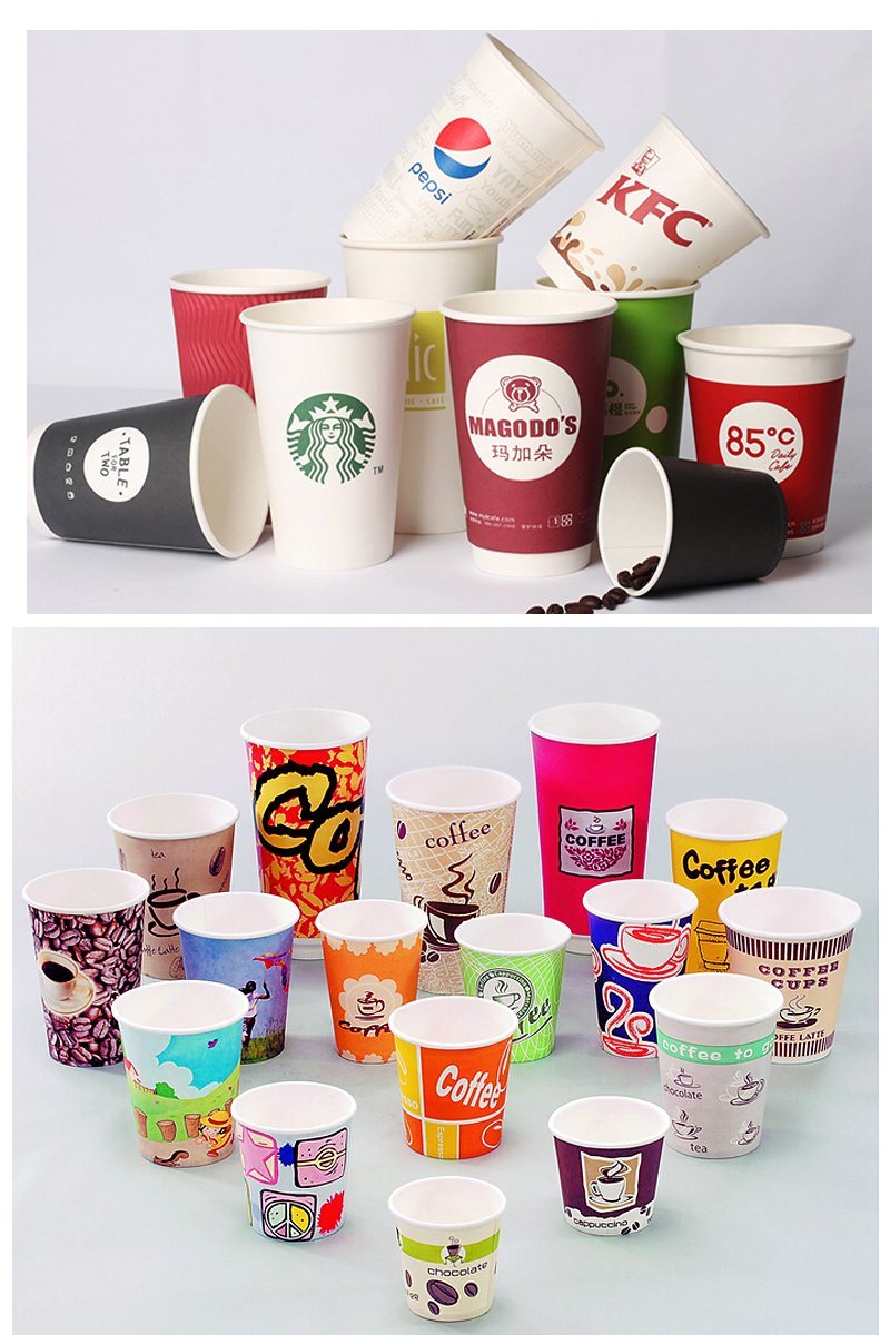 Longitudinal Axis Automatic Disposable Coffee Paper Cup Making Machine