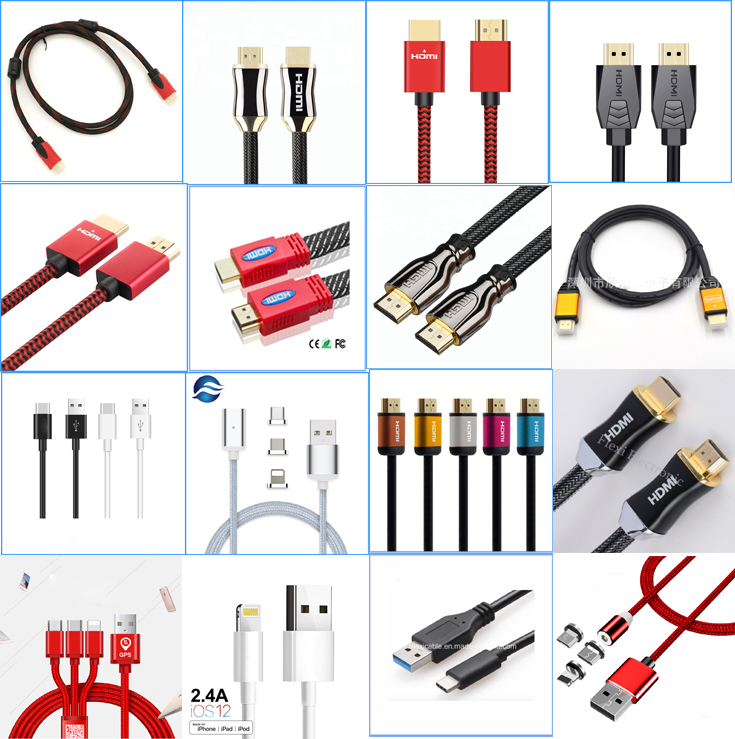 Wire Cable Gold Plating V2.0 HDMI Cable Male to Male 3D 4K