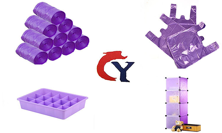 PE/PP/ABS/Purple China Color Plastic Masterbatch