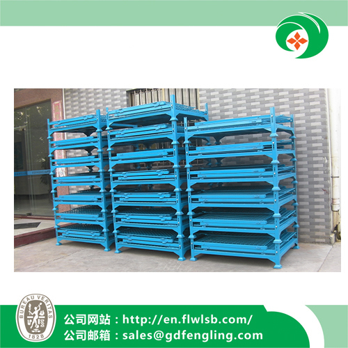 Foldable Wire Mesh Container for Warehouse with Ce