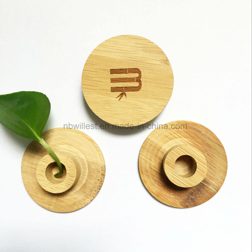 Customized Logo Toothbrush Holder Made of Bamboo