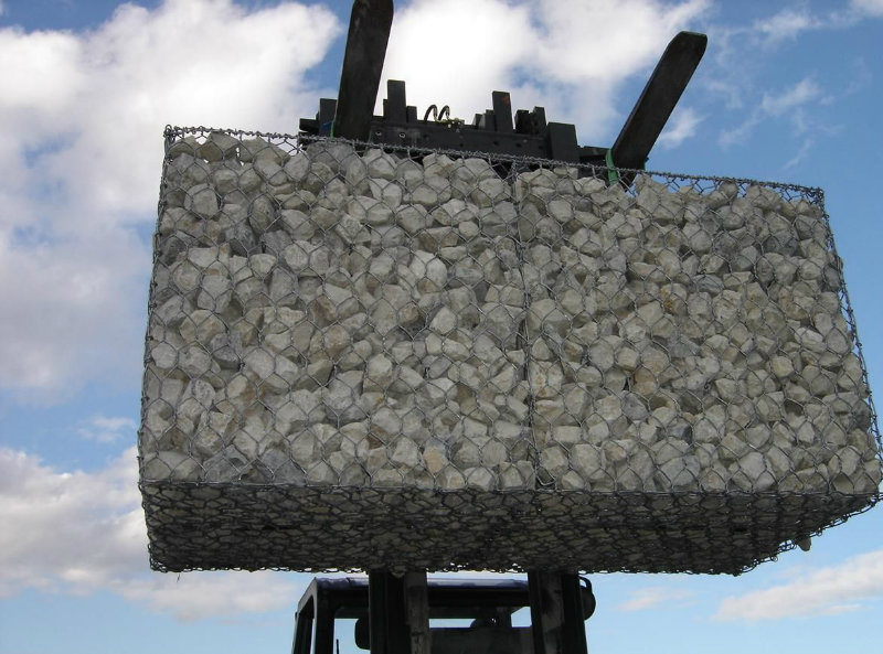 Hexagonal Mesh Hot Dipped Galvanized Gabion Box and PVC Coated Galvanized Gabion Box