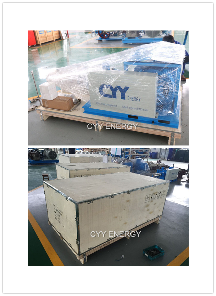 Cyyp 71 Uninterrupted Service Large Flow and High Pressure LNG Liquid Oxygen Nitrogen Argon Multiseriate Piston Pump