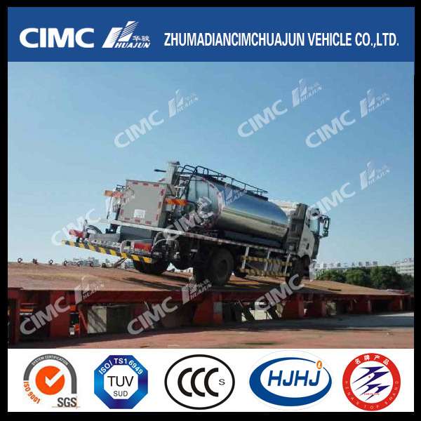 Cimc Fuel/Oil/Gasoline/Disel/Liquid Tank Truck with Power Generator