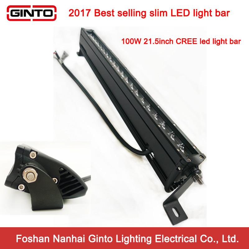 12V/24V 100W 21.5inch Slim LED Light Bar for Truck/Offroad (GT3510-100)