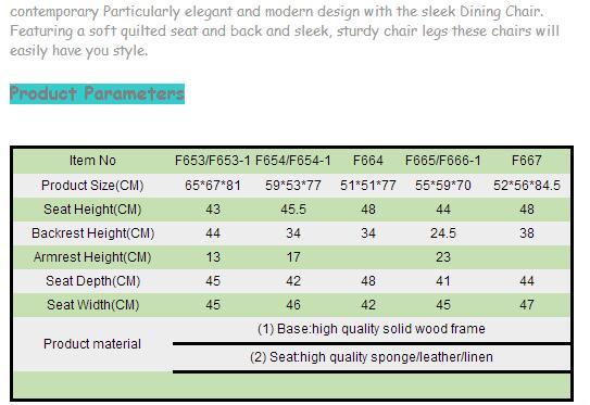 PU Leather Metal Frame Dining Chairs