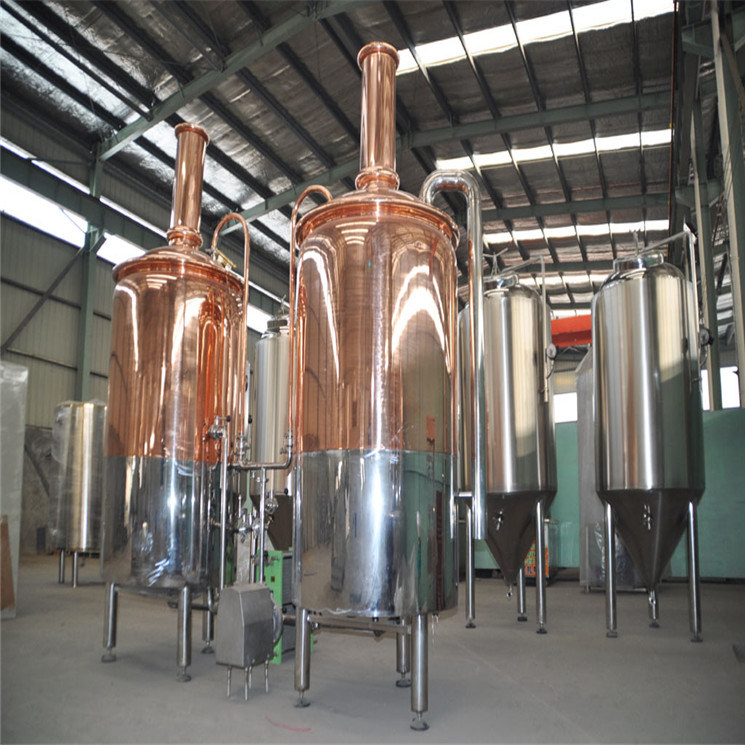 12hl/1200L Red Copper Microbrewery Beer Machine