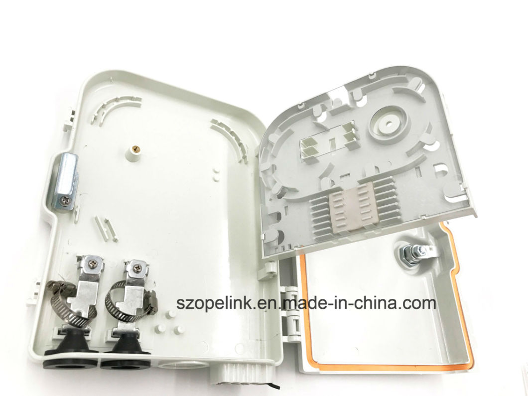 Fiber Optic Terminal Box 8 Fiber Distribution Box Patch Panel