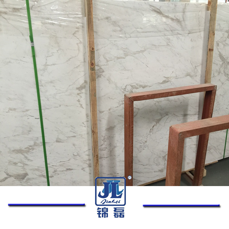 Polished/Honed Natural Vocalas White Marble for Interior Decoration