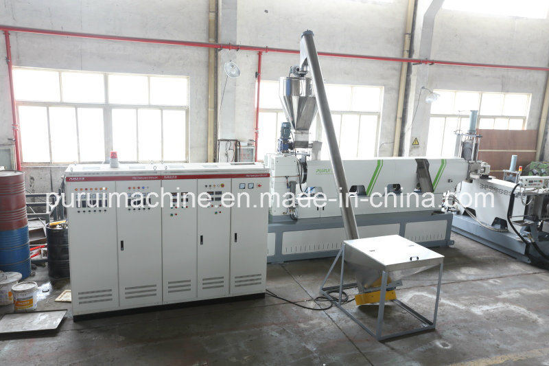 Single Screw Extruder for Regrind Bottle Flakes