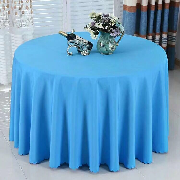 Artistic Pure Color Fabric Cloth Cover for Dining Table for Living Room/Restaurant/Hotel Banquet Hall