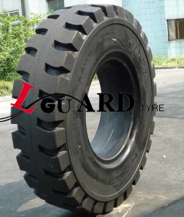 Forklift Solid Tire 5.00-8 15*4 1/2 -8 15*4.5-8 4.00-8 Tyres (6.50-10, 7.00-12)