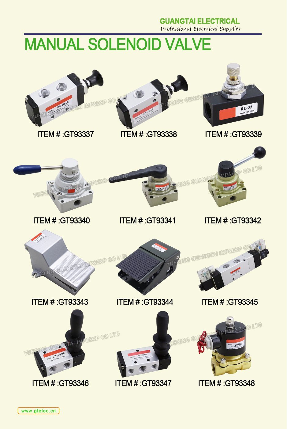 Good Quality 4m210 Pneumatic Air Control Solenoid Valve