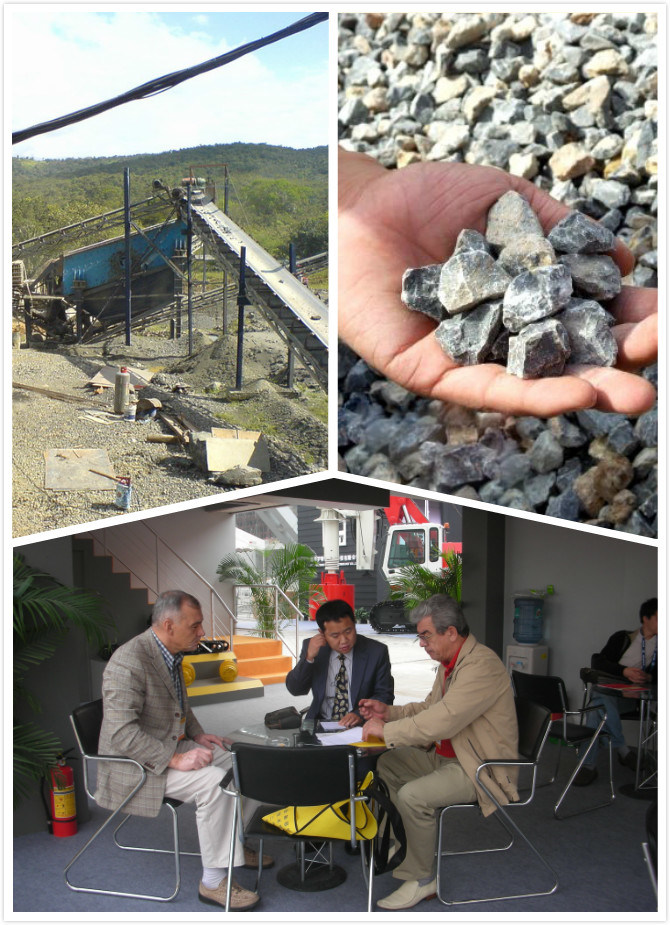 Mini Stone Crushing Complete Production Line / Rock Crushing Plant Factory