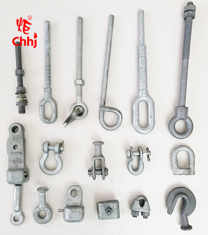 Hot-DIP Galvanized Steel Ball Eye / Socket Clevis/ Anchor Shackles / Link Plate / for Overhead Transmission Pole Line Hardware