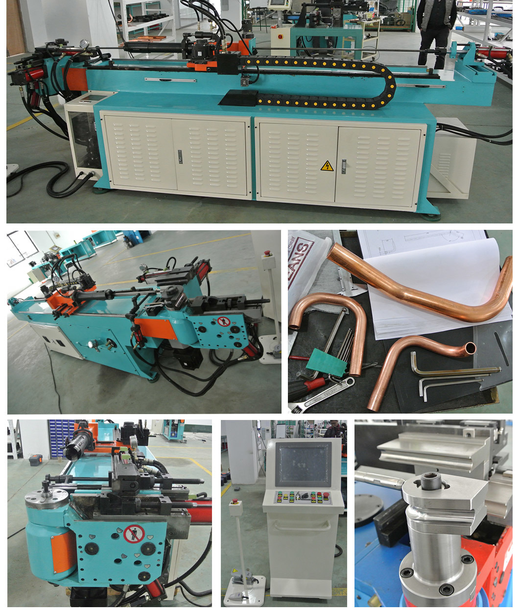 Air Conditioner U Hairpin Copper Tube Bending Machine for Long U Copper Tube Bending