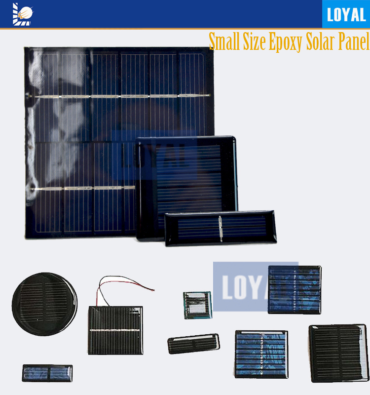 Loyal Customized Pet Solar Power Small Mini Epoxy Solar Cells