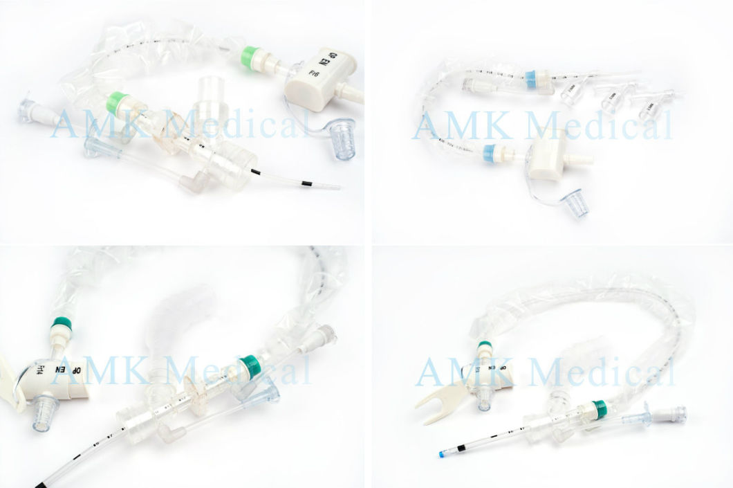 Disposable Medical Suction Catheter Closed System with Ce Certificate