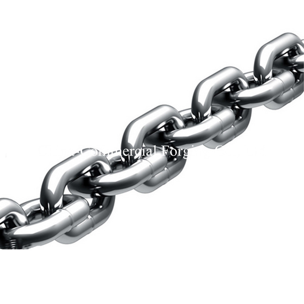 ISO9001 Factory Shipbuilding Marine Mooring Stud Link Anchor Chains