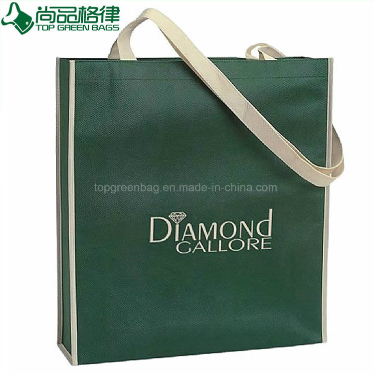 Eco- Friendly PP Non Woven Fabric Messenger Shoudler Sling Bag