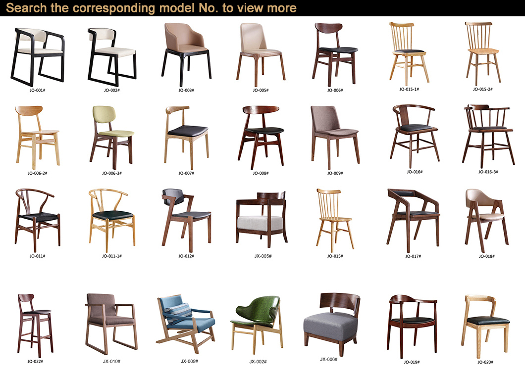 Modern Restaurant Dining Furniture Wishbone Wood Dining Chair for Home
