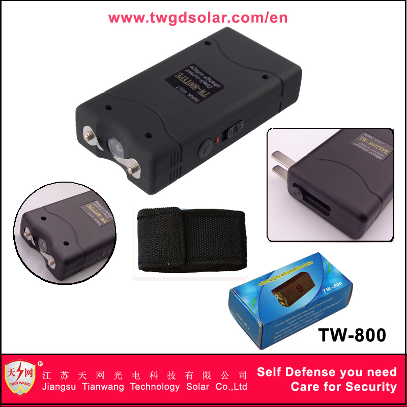 Most Popular LED Flashlight Small Stun Guns (TW-800)