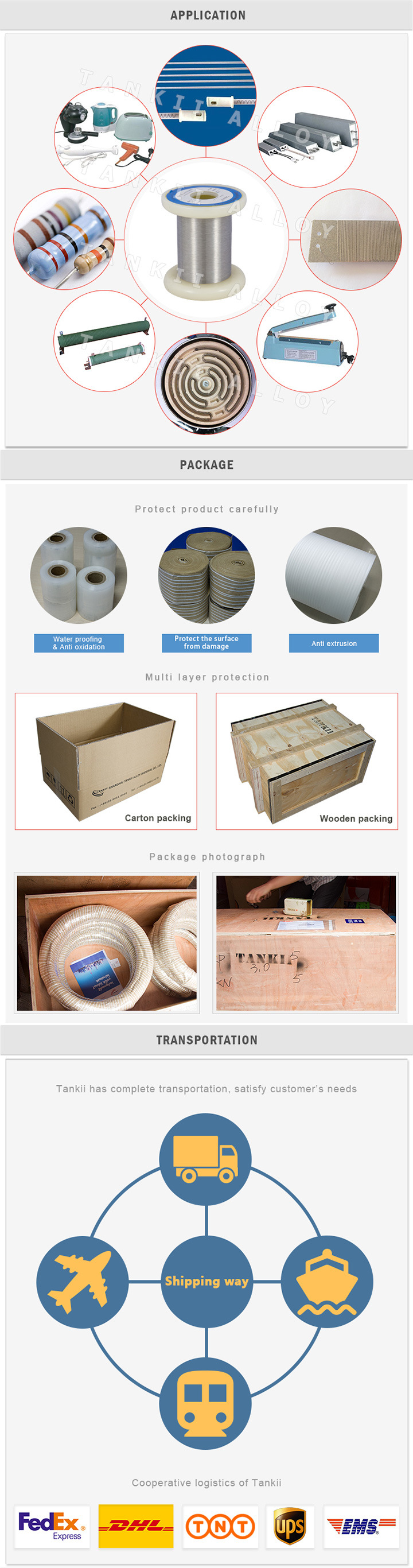 FeCrAl alloy Heat Resistance Wire (0Cr15Al5)