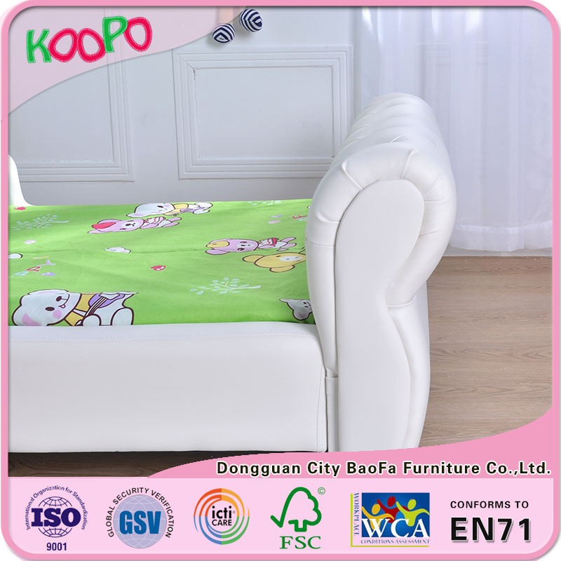 PU Leather Kids Bed/Living Room Children Furniture (BF-15)