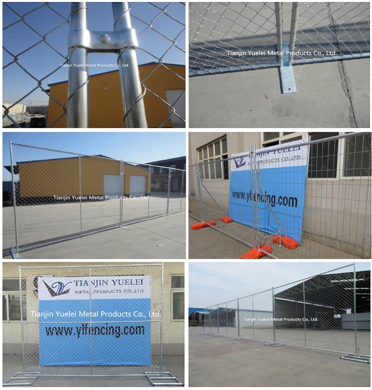 Residential Popular Temporary Fence/Removable Portable Temporary Fence/Australia Style Temporary Fencing