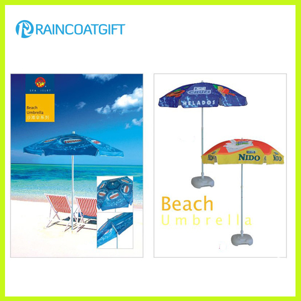 High Quality 210t Oxford Custom Logo Printed Beach Umbrella Advertising Umbrella Outdoor Umbrella
