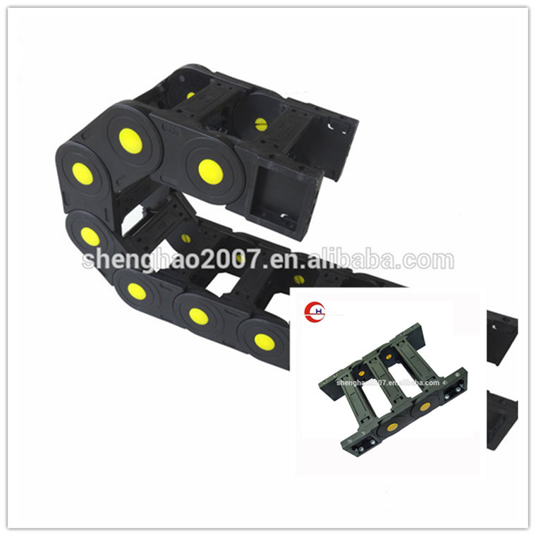 20 Series Bridge Type Engineering Plastic Towing Cabe Carrier Chain