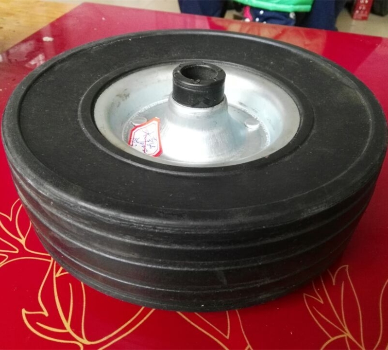 8 Inch Solid Rubber Boat Trailer Caster Wheel