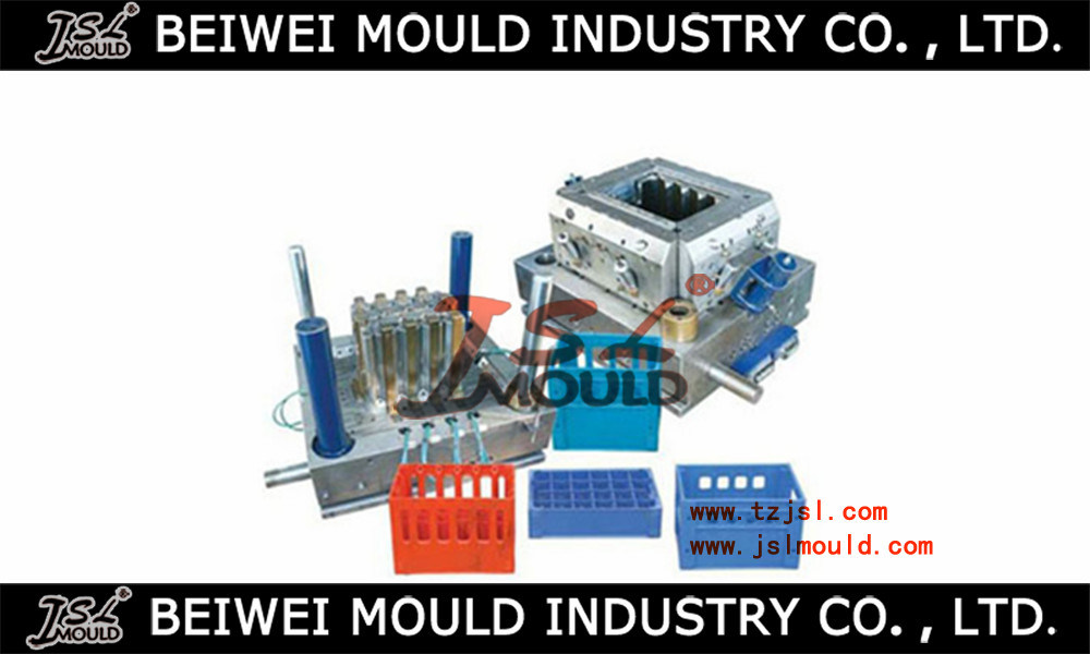 Customized Injection Plastic 20 Bottle Beer Crate Mould