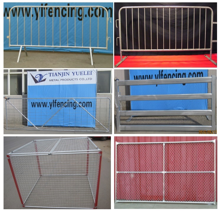 Australia or Canada High Standard Temporary Fence/Saft (professional manufacturer) /Galvanized Mesh Panel Wire Fence