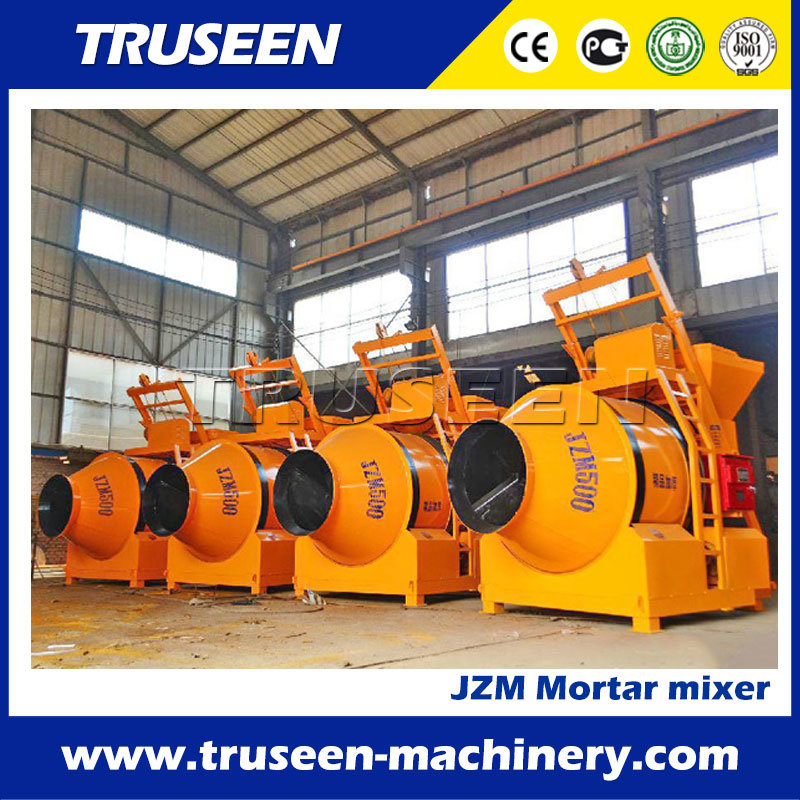 Bucket Hoist Type Portable Concrete Mixer Construction Machine