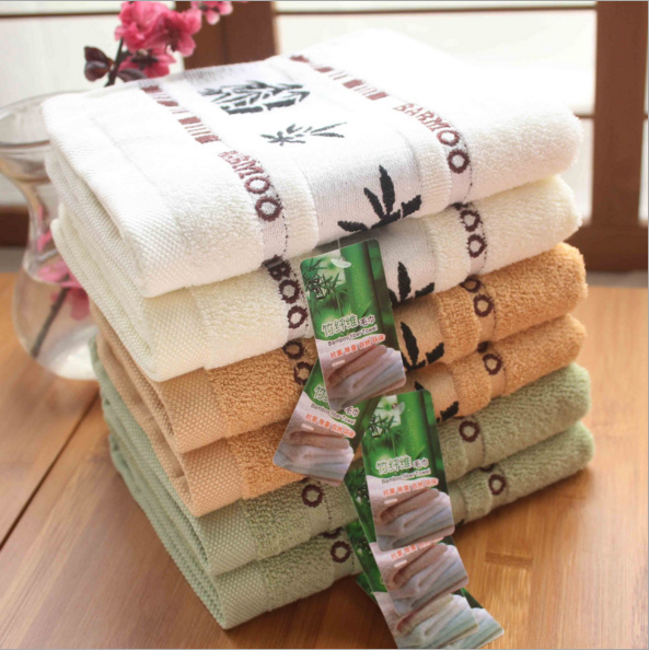 Wholesale Luxury Embroidery Bamboo Baby Bath Towel