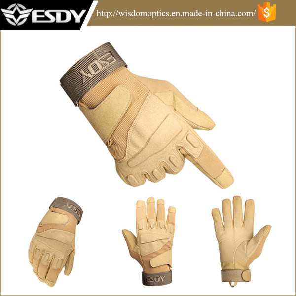 Tactical Military Half-Finger Airsoft Hunting Riding Cycling Gloves Tan Color