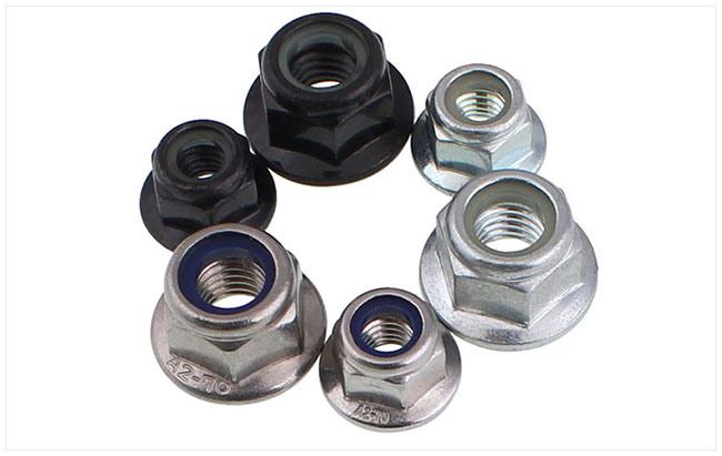 Stainless Steel Flange Nylon Lock Nut