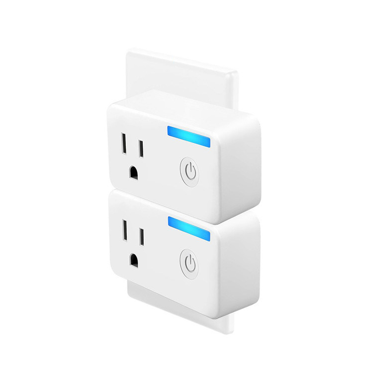 Smart Plug WiFi Wireless Home Electrical Timing Outlet Remote Control Your Devices Works with Alexa and Google Assistant