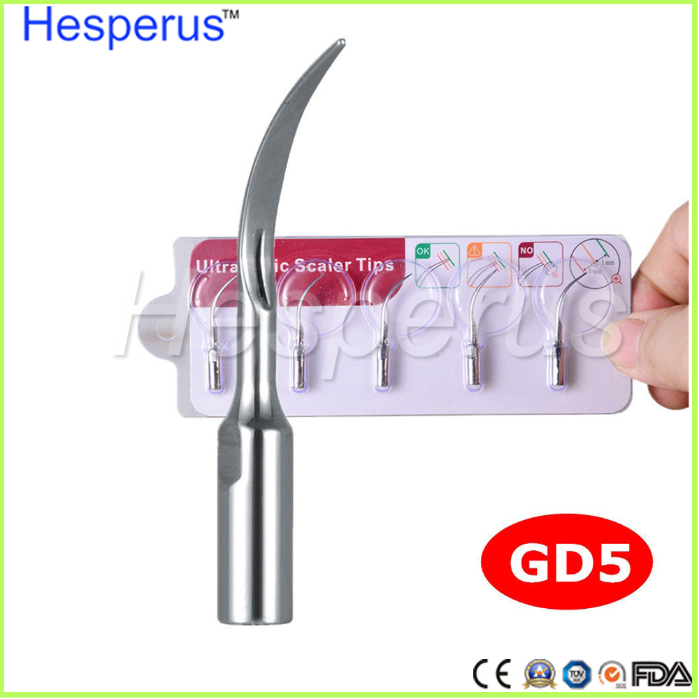 Dental Ultrasonic Scaler Tips Scaling Tips Handpiece Fits for EMS &Woodpecker Type GD5