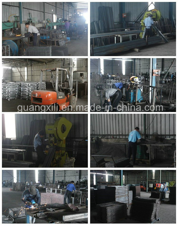 Rolling Mesh Wire Steel Pallet Metal Storage Cage