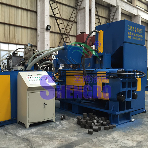 Automatic Steel Sheet Shavings Borings Briquette Machine (factory)