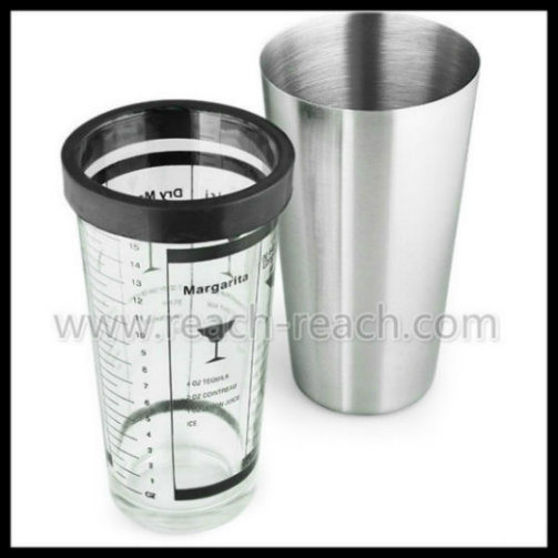 Boston Shaker, Glass Cocktail Shaker (R-S011)