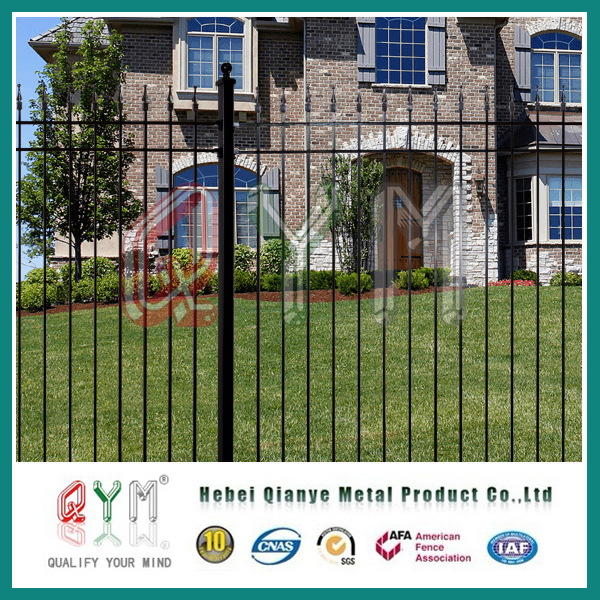 Black Welded Wire Fence Mesh Panel /Metal Picket Welded Fence