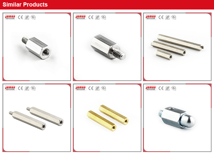 Building Hardware Road Threaded Metal Earring Stud