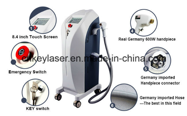 Medical Ce Certificated Professional Salon System 808nm Diode Laser Hair Removal Machine