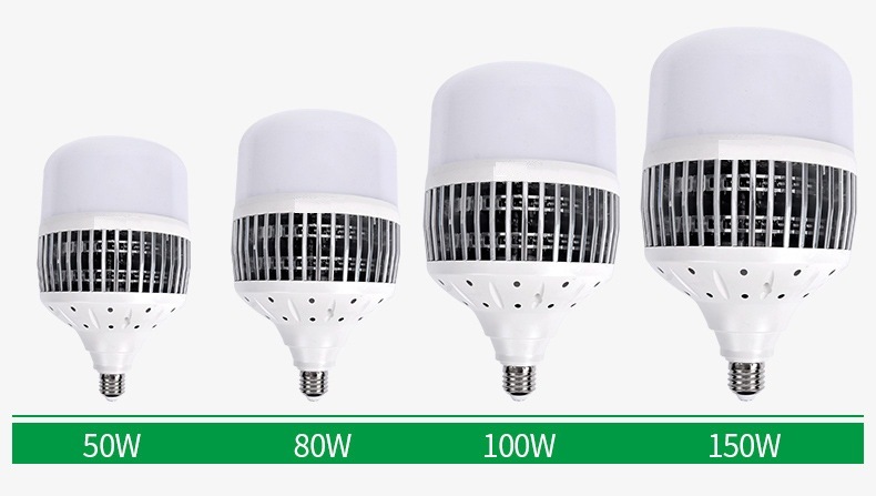 E27 High Power Aluminum Shell 80W LED Bulb