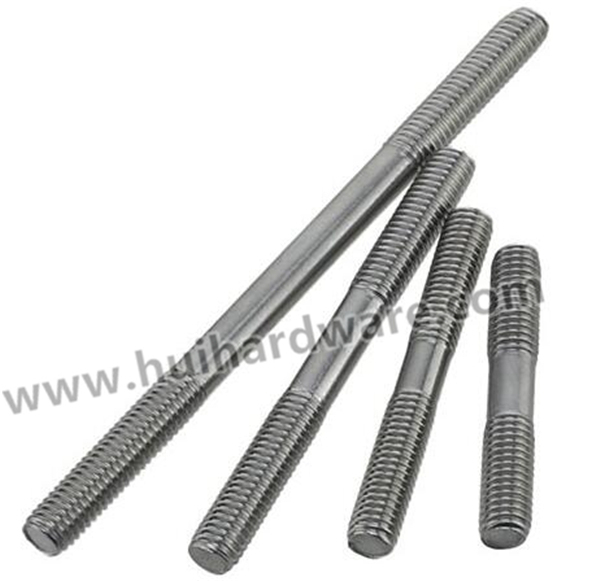 DIN835 DIN938 DIN939 Double End Studs Bolts in Stainless Steel 304